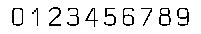 Manifoldv0.6Polygo Light Font OTHER CHARS