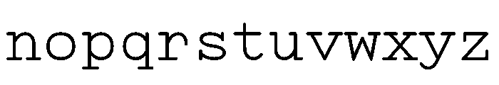 Manifoldv0.6Serif Light Font LOWERCASE