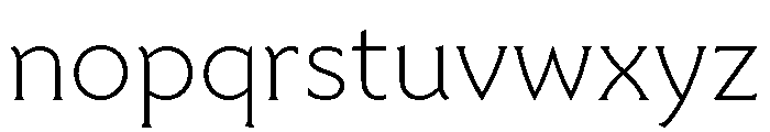MaradesBoisv0.3Web 082 Font LOWERCASE