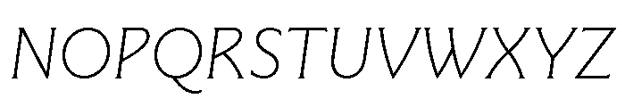 MaradesBoisv0.3acWeb 082Italic Font UPPERCASE