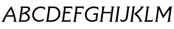 MaradesBoisv0.3acWeb 320Italic Font UPPERCASE