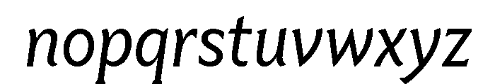 MaradesBoisv0.3acWeb 320Italic Font LOWERCASE