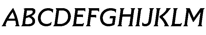 MaradesBoisv0.3acWeb 470Italic Font UPPERCASE