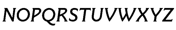 MaradesBoisv0.3acWeb 470Italic Font UPPERCASE