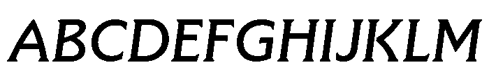 MaradesBoisv0.3acWeb 500Italic Font UPPERCASE