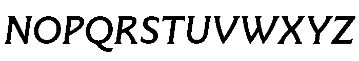 MaradesBoisv0.3acWeb 500Italic Font UPPERCASE
