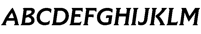 MaradesBoisv0.3acWeb 638Italic Font UPPERCASE