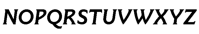 MaradesBoisv0.3acWeb 638Italic Font UPPERCASE
