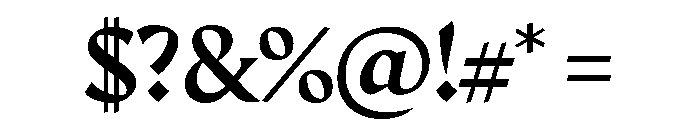 Maragsa Medium Font OTHER CHARS
