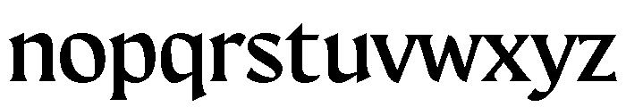 Maragsa Medium Font LOWERCASE