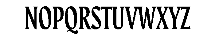 Maragsa Narrow Font UPPERCASE