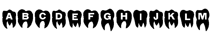 MarfaDailyPractice Black Font UPPERCASE
