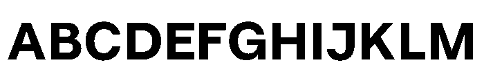 MargueriteGrotesk Bold Font UPPERCASE