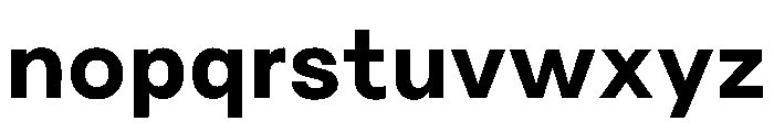 MargueriteGrotesk Bold Font LOWERCASE