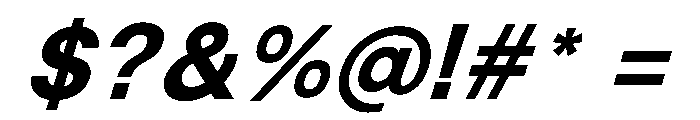MargueriteGroteskItalic BoldItalic Font OTHER CHARS