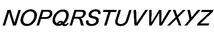 MargueriteGroteskItalic RegularItalic Font UPPERCASE