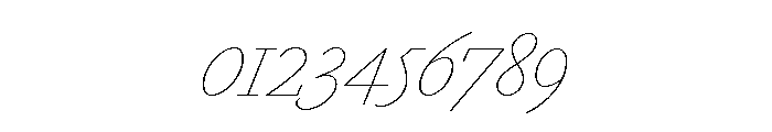 Marian 1554 Italic Font OTHER CHARS