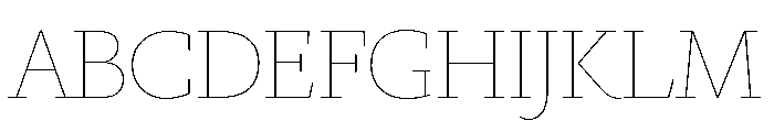 Marian 1554 Roman Font UPPERCASE