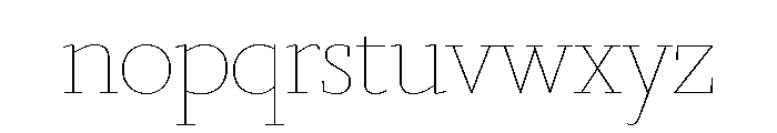 Marian 1554 Roman Font LOWERCASE