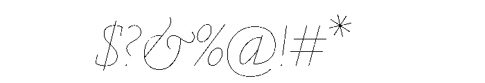 Marian 1565 Italic Font OTHER CHARS