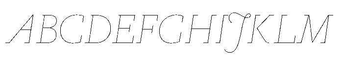 Marian 1565 Italic Font UPPERCASE