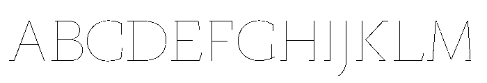 Marian 1565 Roman Font UPPERCASE