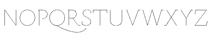 Marian 1565 Roman Font UPPERCASE