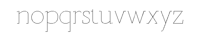 Marian 1565 Roman Font LOWERCASE
