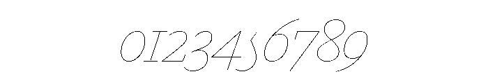 Marian 1571 Italic Font OTHER CHARS