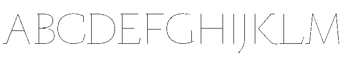 Marian 1571 Roman Font UPPERCASE