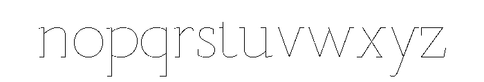Marian 1571 Roman Font LOWERCASE
