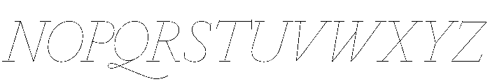 Marian 1680 Italic Font UPPERCASE