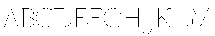 Marian 1680 Roman Font UPPERCASE