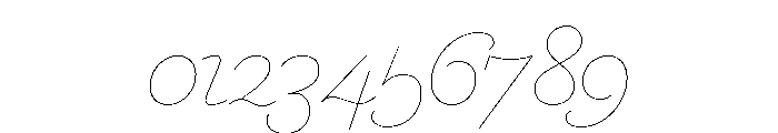 Marian 1742 Italic Font OTHER CHARS