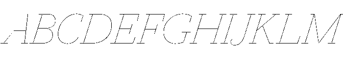 Marian 1742 Italic Font UPPERCASE