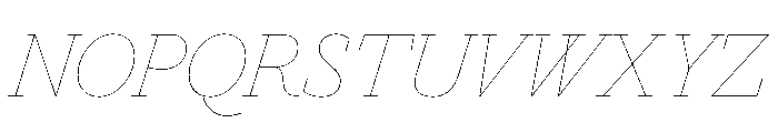 Marian 1742 Italic Font UPPERCASE