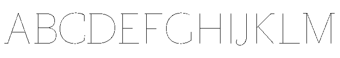 Marian 1742 Roman Font UPPERCASE