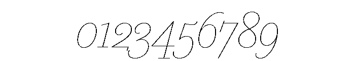 Marian 1757 Italic Font OTHER CHARS