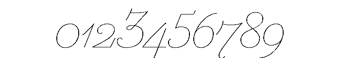 Marian 1800 Italic Font OTHER CHARS