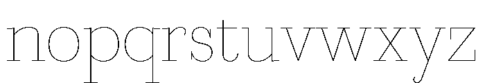 Marian 1800 Roman Font LOWERCASE