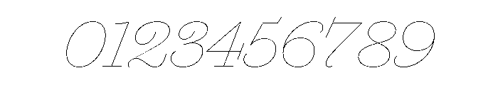 Marian 1812 Italic Font OTHER CHARS
