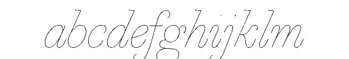 Marian 1812 Italic FONT