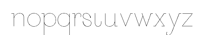Marian 1812 Roman Font LOWERCASE