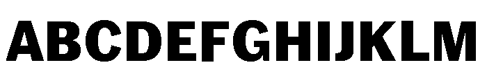 Marr Sans Bold Font UPPERCASE