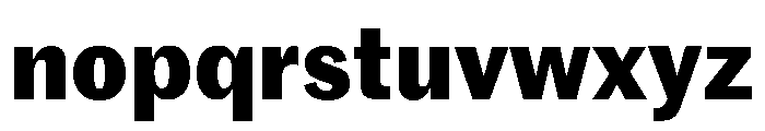Marr Sans Bold Font LOWERCASE