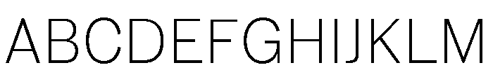 Marr Sans Light Font UPPERCASE