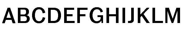Marr Sans Medium Font UPPERCASE