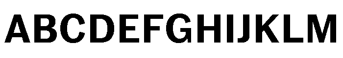 Marr Sans Semibold Font UPPERCASE