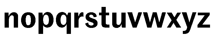 Marr Sans Semibold Font LOWERCASE