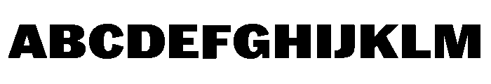 Marr Sans Ultra Black Font UPPERCASE
